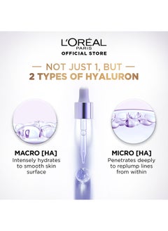 L'OREAL PARIS Hyaluron Expert Replumping Serum With Hyaluronic Acid - 30ml +15 ml  - Image 5