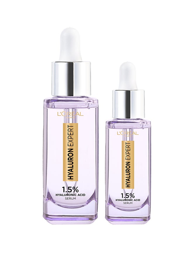 L'OREAL PARIS - Hyaluron Expert Replumping Serum With Hyaluronic Acid - 30ml +15 ml - Image 1