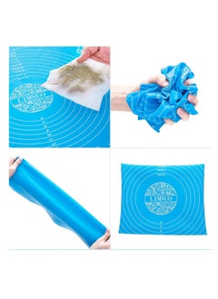 Reko Silicone Baking Mat For Pastry Rolling With Measurements, Liner Heat Resistance Table Placemat Pad Board  - Image 5