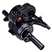 TOOMOD Aluminum Gearbox Gear Case Rear Axle kit for Tamiya CW01 Lunch BoxPumpkinHornetMonteroGrasshopper Black - Image 4
