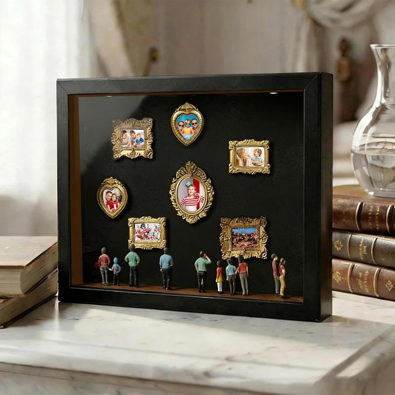 Mini Museum Photo Frame - DIY Embossed Frame | Mini Artistic Museum Frames with Figures, Creative 3D Embossed Display for Home Decor, Bedroom, Table, Bookshelf - Image 5