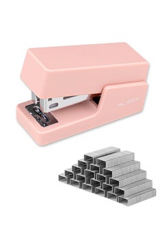 Deli Mini Stapler with 830 Standard Staples, 16 Sheet Capacity Desktop Stapler for Student, Office, Green  - Image 1