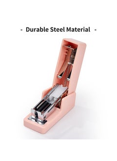 Deli Mini Stapler with 830 Standard Staples, 16 Sheet Capacity Desktop Stapler for Student, Office, Green  - Image 3