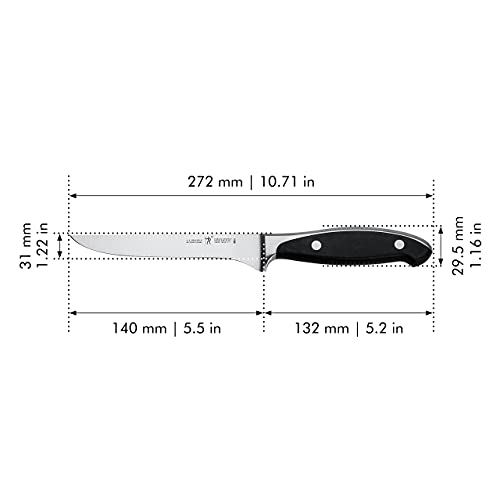 Henckels Forged Synergy 5.5-inch Boning Knife, Black/Stainless Steel - Image 3