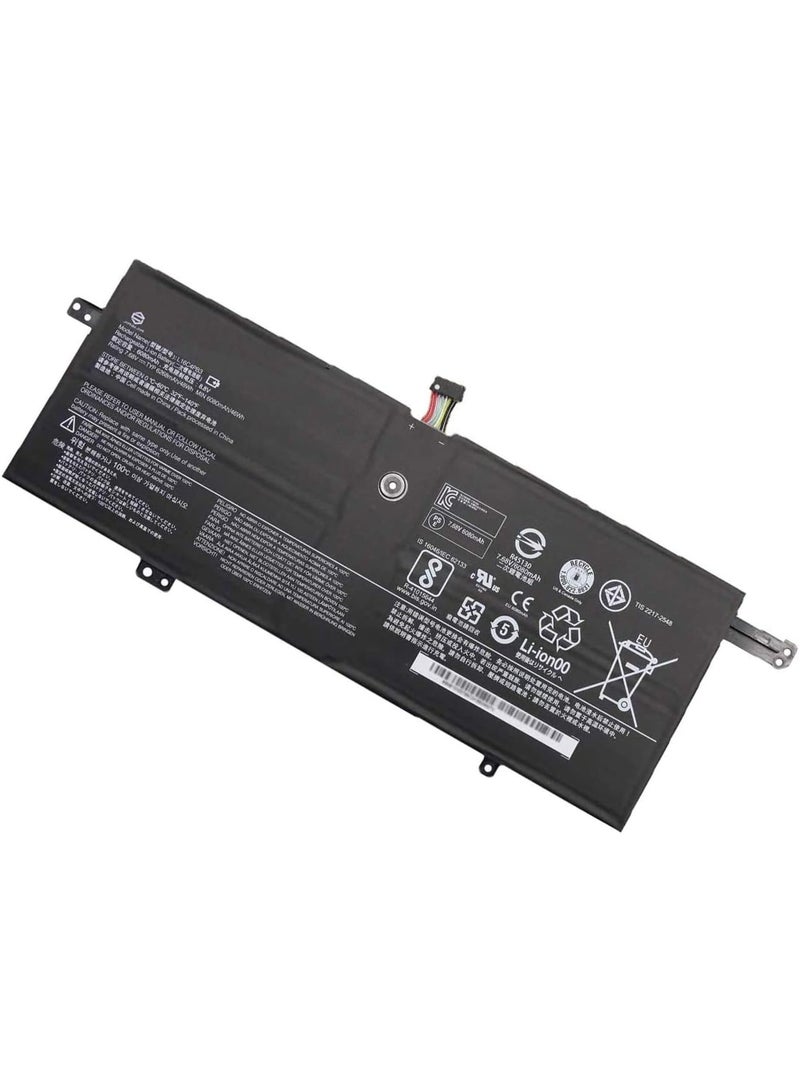 Terabyte New 7.68V 48Wh 6268mAh L16C4PB3 Laptop Battery Compatible with Lenovo IdeaPad 720S-13ARR 720S-13IKB 5B10N00766 L16M4PB3 5B10N00765 L16L4PB3 5B10N03289 - Image 1