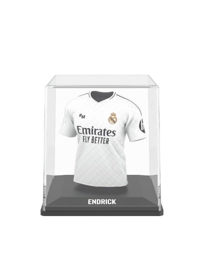 Splink - Endrick (Real Madrid) - Home Jersey Display Case, Official Licensed Collectible - Image 1