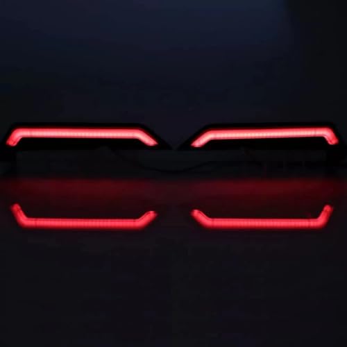 KD K D Stylish Spoiler Type LED Lights, Roof Lights for Mahindra Thar,Thar Roxx & Suzuki Jimmy 2020, Matrix Function, ABS Quality DRL Type Indicator Lights - Image 1