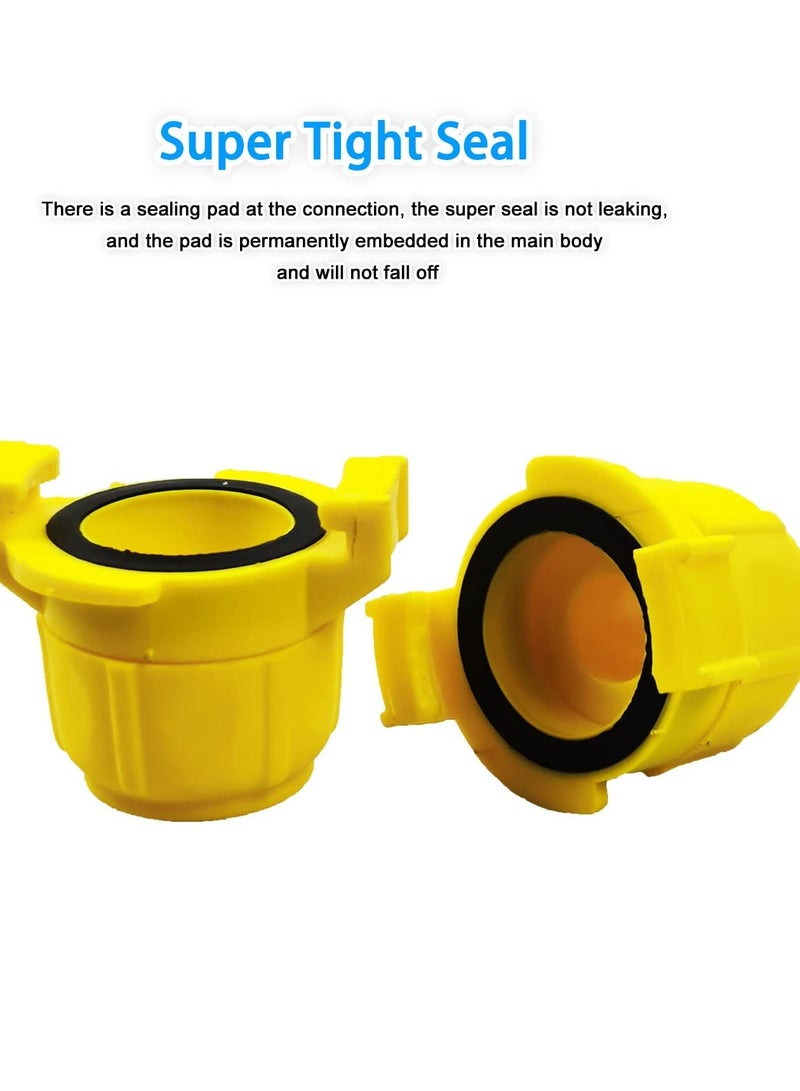 Garden Hose Repair Kit - 2 Sets of Hose Connectors and Barbed Hose Menders for 1 Inch Water Hose, Ideal for Quick Repairs and Extending Hose Lengths. - Image 3