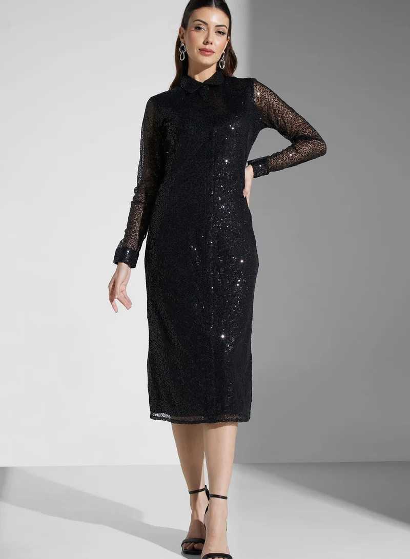 Ella Limited Edition Maxi Shirt Dress