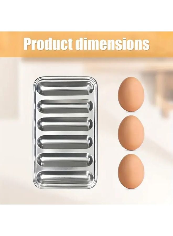 Stainless Steel Sausage Mold Multi Functional For Homemade Sausages Ham Includes Baking Tray - Image 4