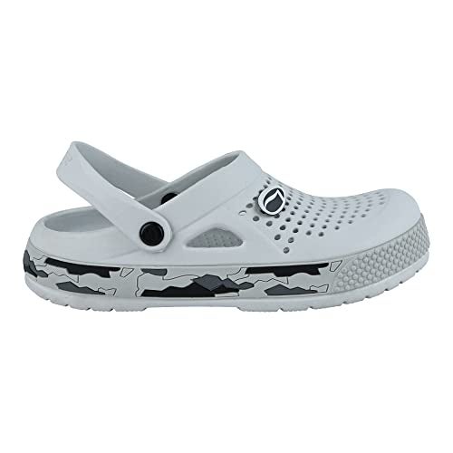 LANCER Mens Soft-Army Grey Clog - 9 UK (Soft-Army-W.Gry-9) - Image 2