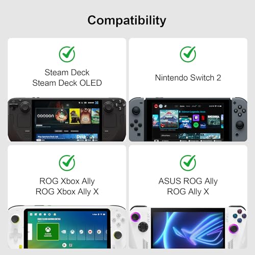 Lacdo Carrying Case for Nintendo Switch 2 Steam Deck OLEDROG Xbox Ally X Storage Portable Bag Protective Crossbody Sling Bag Steamdeck Case Switch 2 Case Bag Fit Console Accessories Black - Image 3