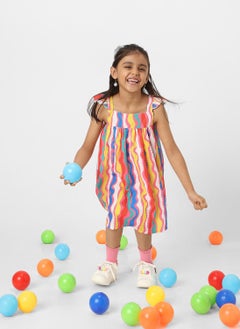Nautinati Nautinati Girls' Stripe Sleeveless Dress  - Image 4