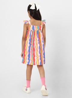 Nautinati Nautinati Girls' Stripe Sleeveless Dress  - Image 3