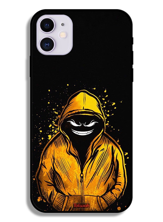 Tolwak Apple iPhone 11 Protective Case Marshmallow Boy Art - Image 2