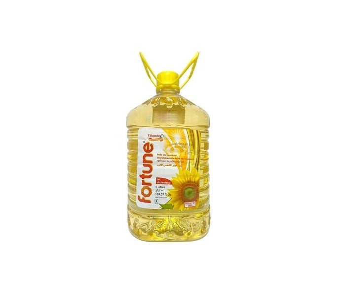 Fortune Refined Sunflower Oil 5Lt