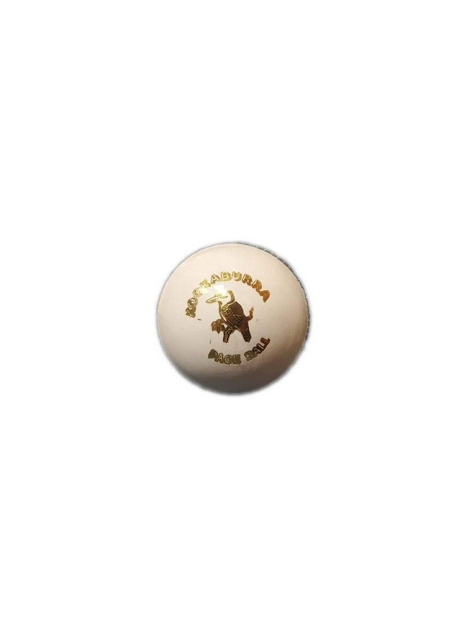 KOOKABURRA Leather Cricket Ball (White) Standard Size - Image 1