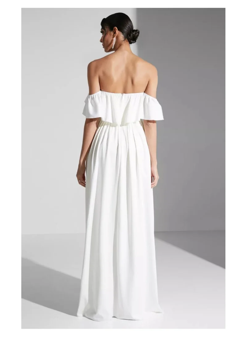Little Mistress White Bridal Dress-Little Mistress