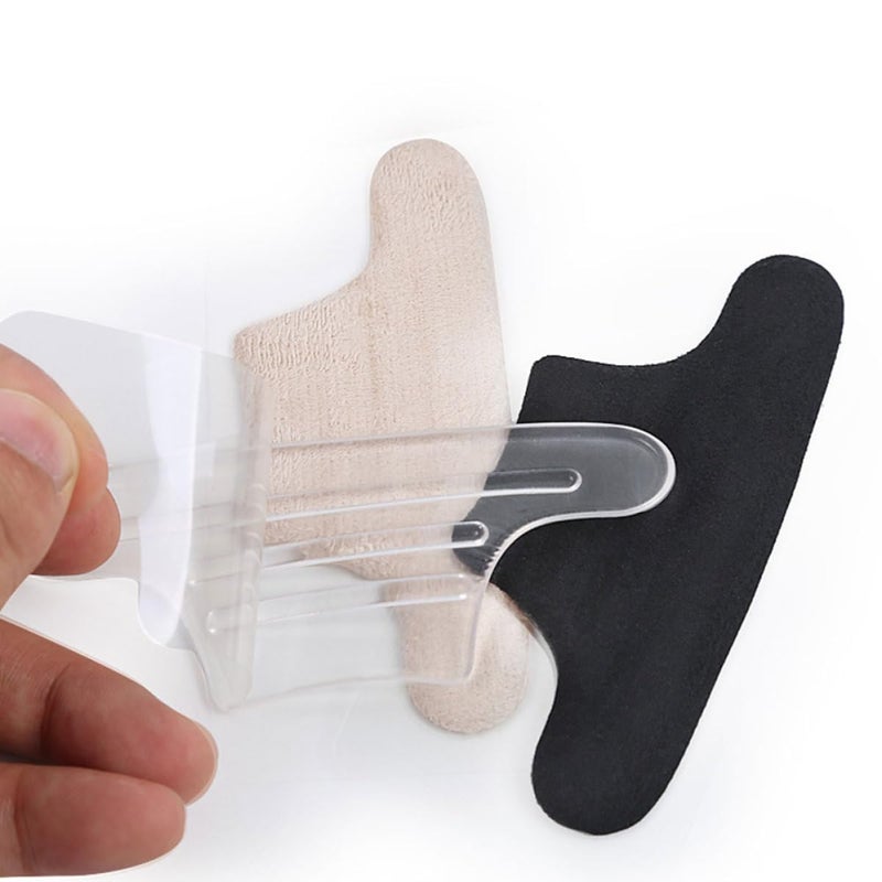 3 Pairs Self Adhesive Gel Heel Cushions Anti Blister Pads Soft Fabric Back Protectors For Daily Foot Comfort - Image 5