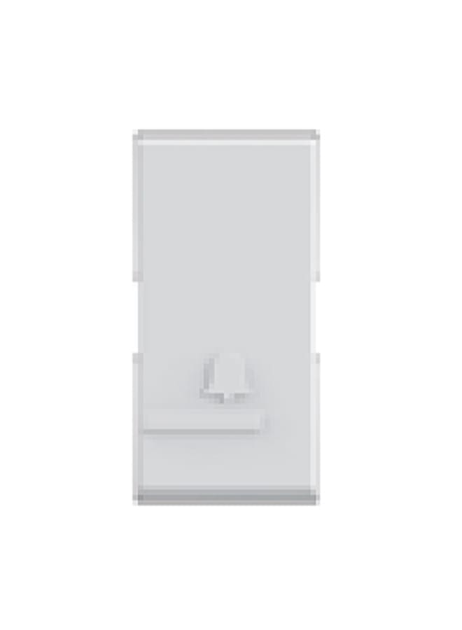 bticino Forma Max Single Doorbell Push Button, 16 Amp, White