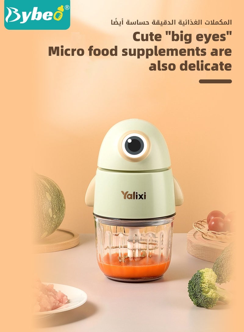 بيبو 13 في 1صانع طعام الأطفال، مجموعة هدايا محضر طعام الأطفال (للفواكه والخضروات واللحوم)، خلاط طعام للأطفال الصغار مع حاوية طعام للأطفال، طبق لتجميد طعام الأطفال، ملعقة سيليكون، ملعقة سيليكون - Image 2