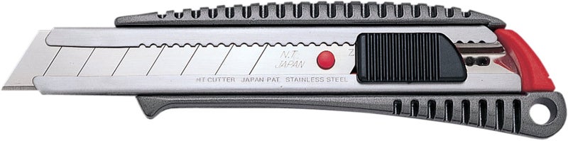 NT CUTTER سكين متعددة الاستخدامات بقفل تلقائي من الألمنيوم المصبوب NT Cutter (L-500GRP) - Image 1