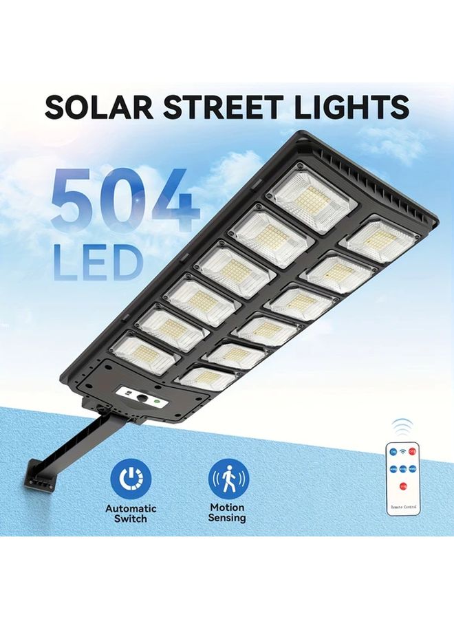 1 قطعة 504 مصباح شارع ذكي يعمل بالطاقة الشمسية مع استشعار الحرية ووحدة تحكم عن بعد - Image 2