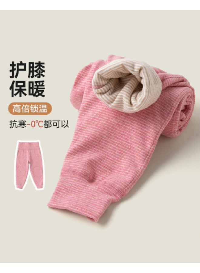 Doodle Home boys' Thermal Pants - Thickened Winter Underwear With Knee Protection For Kids & Teens - Image 1