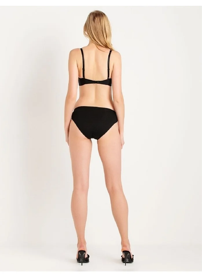 ماجيك فورم 2050 Plain Fabric Juicy Bra - Black