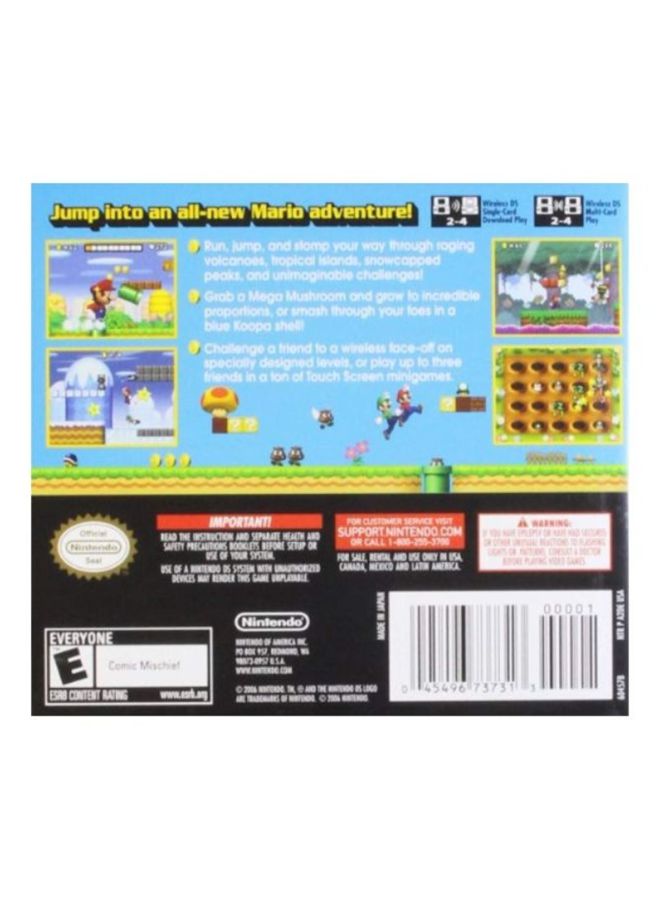 Nintendo New Super Mario Bros. (Intl Version) - Action & Shooter - nintendo_ds - Image 2