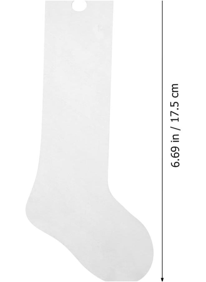 silvercnc - silvercnc 2pcs Metal Sock Jig Heat Press Sock Jig Hockey Style Aluminum Sock Dye Sublimation Printing Socks Jigs DIY Accessory - Image 1