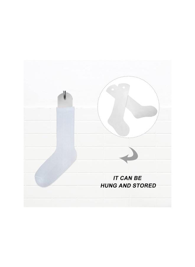 silvercnc - silvercnc 2pcs Metal Sock Jig Heat Press Sock Jig Hockey Style Aluminum Sock Dye Sublimation Printing Socks Jigs DIY Accessory - Image 1