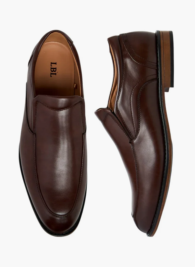 LBL by Shoexpress Solid Slip-On Loafers