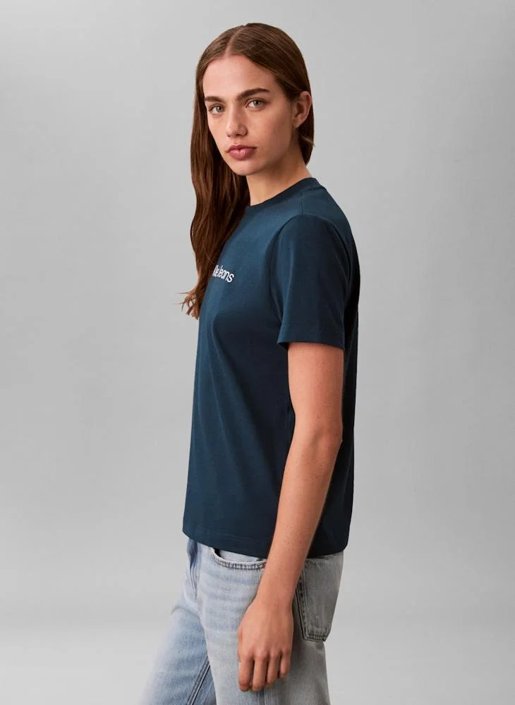 Calvin Klein Jeans Logo Crew Neck T-Shirt