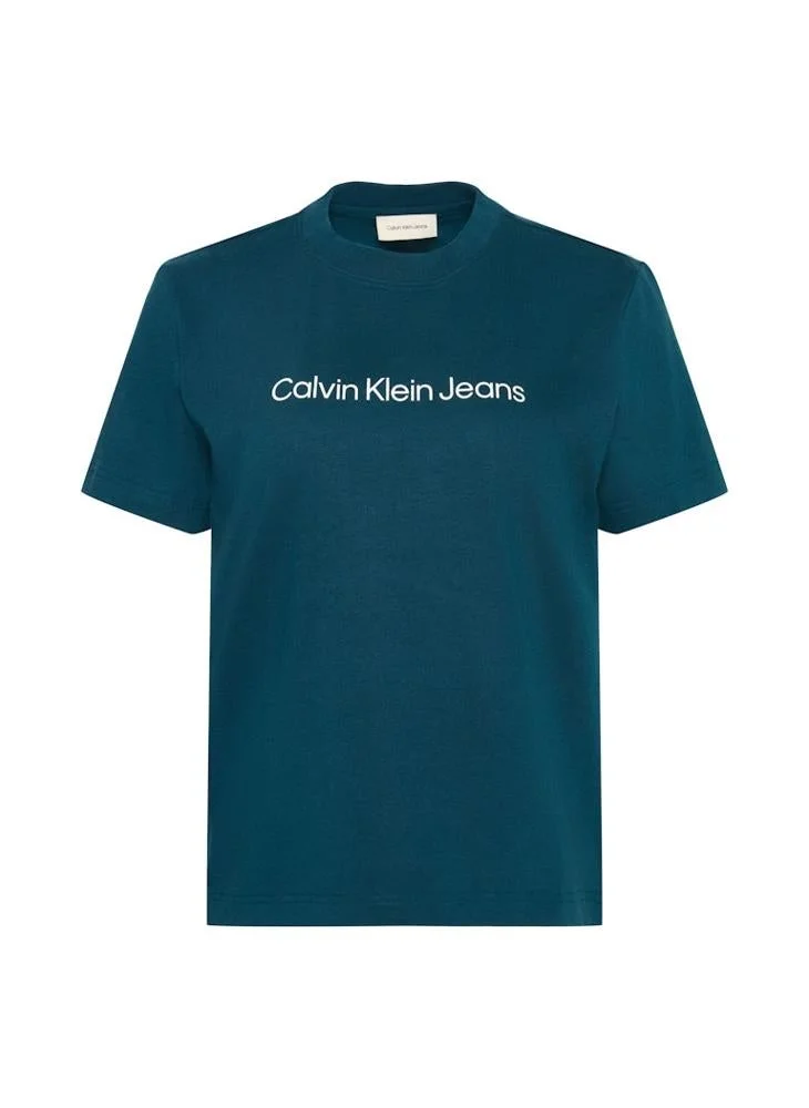 Calvin Klein Jeans Logo Crew Neck T-Shirt