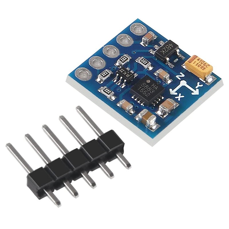 Electrobot GY271 HMC5883L 3-Axis Compass Magnetometer Sensor Module with I2C Interface for Rduino UNO Microcontrollers Robotics Drones UAV Navigation Direction Detection Projects - Image 3