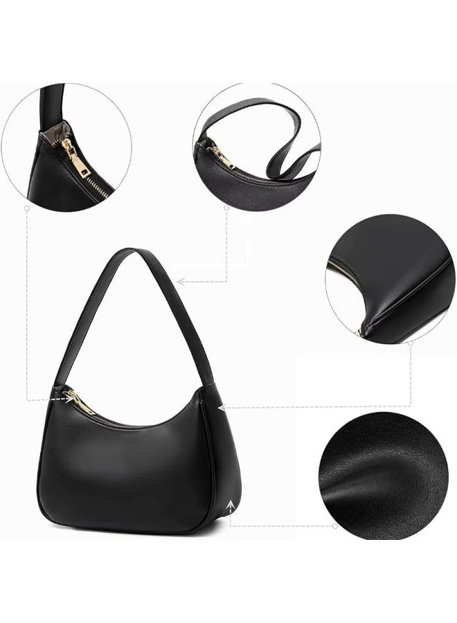 Luxury PU Leather Women's Shoulder Handbag - Image 3