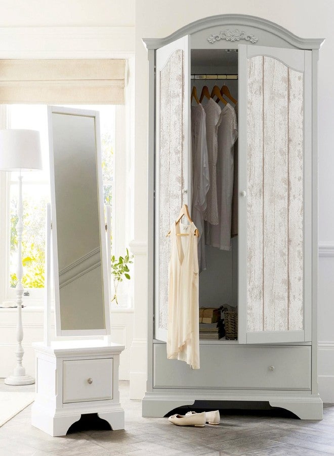 Arthouse ArtiSTICK White Washed Wood - Peel and Stick Self Adhesive Wallpaper 6m/19.6 Foot Long - Great for Upcycling Furniture - Cabinets Kitchen Drawers Shelves - Peel & Stick 300205 - Image 5