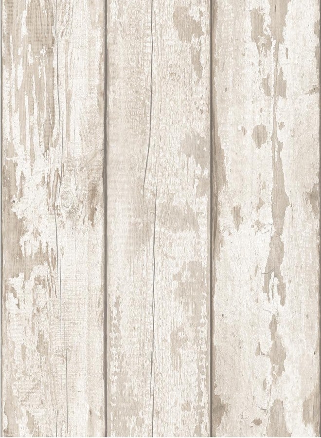 Arthouse ArtiSTICK White Washed Wood - Peel and Stick Self Adhesive Wallpaper 6m/19.6 Foot Long - Great for Upcycling Furniture - Cabinets Kitchen Drawers Shelves - Peel & Stick 300205 - Image 1