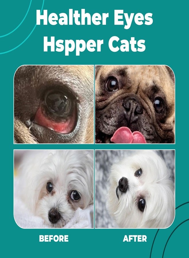 VivaElixir Dog Eye Infection & Eye Care Support Supplements | All-Natural Support for Conjunctivitis, Swelling, Dry Eyes, Tear Stains & Discharge | with L-Lysine, Omega-3 & Lutein + Zeaxanthin | 2.03 fl oz - Image 4