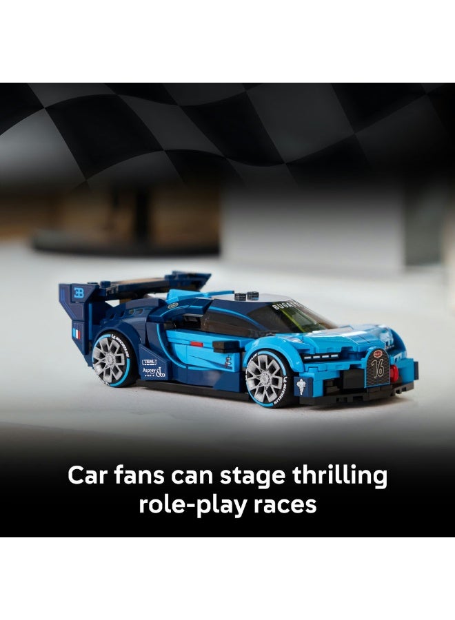 LEGO Speed Champions Bugatti Vision GT Hyper Sports Car 77253 (Age 9+, 284 Pieces) - Image 3