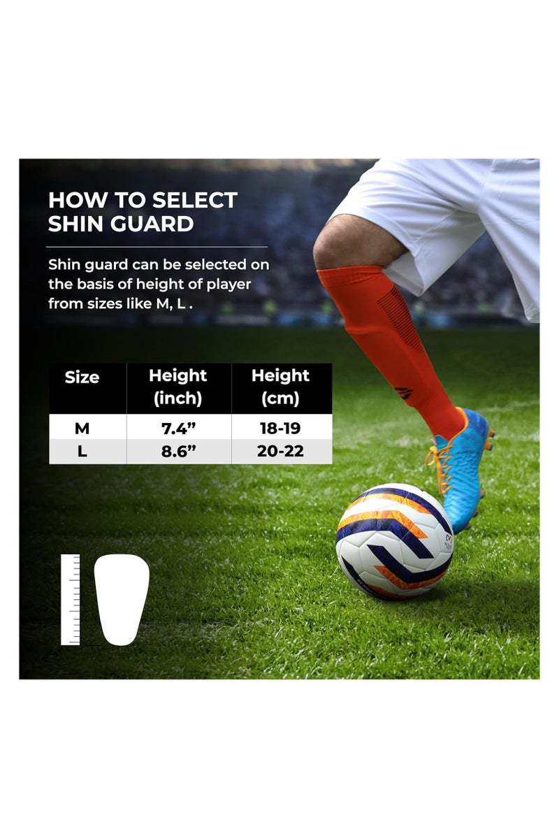 Nivia Classic Shin Guards with Sleeves For Youth & Adults | For Football Games Matches | Training, Basketball | Baseball | Cycling | Light Weight & Breathable with Lycra Sleeves - Image 5