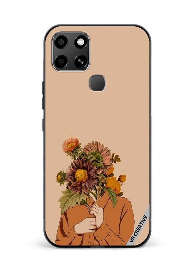 VR CREATIVE Protective Case Cover For Infinix Smart 6 Pettie Design Multicolour - Image 1