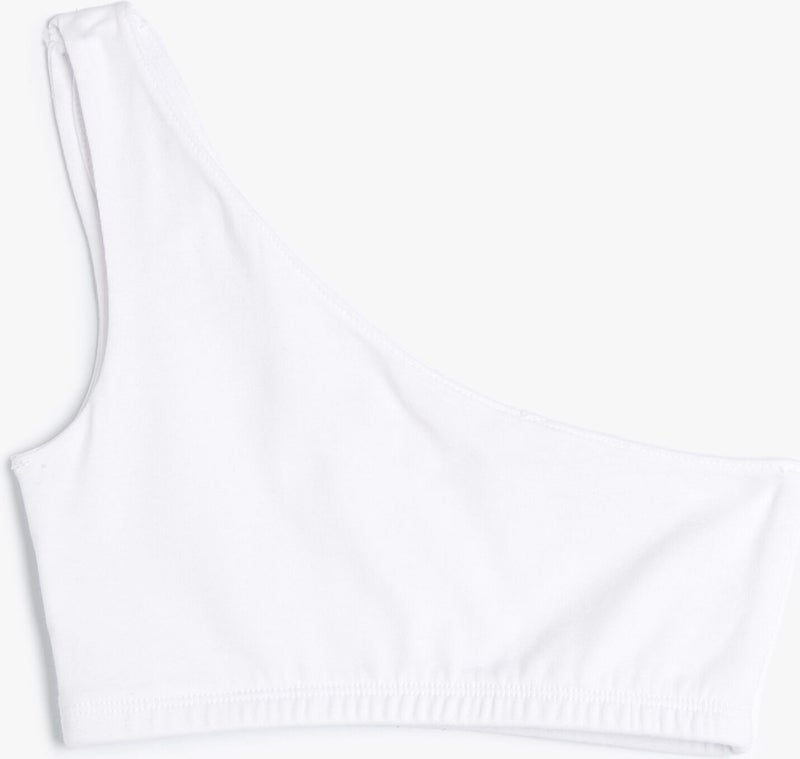 KOTON One Shoulder Athlete Cotton with Window Detail  - Image 3