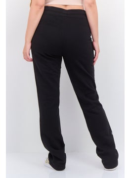 Robe Di Kappa Women Regular Fit Solid Pants, Black  - Image 2