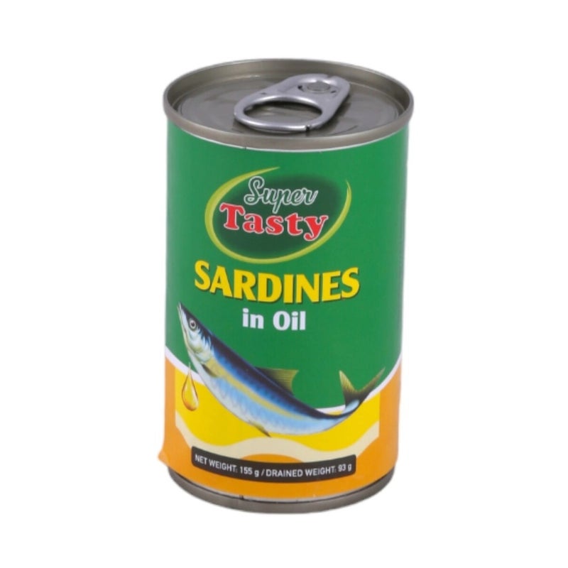 Super Tasty Sardines in Oil- 155gms