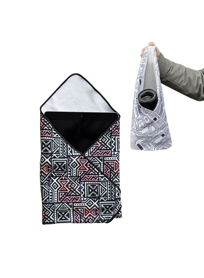 PGYTECH Camera Protective Wrap, Anti-scratch Lens Wrap Cloth, Magic Self-Adhesive Cloth Protective Camera Wrapper for DSLR/Phone/Camera Accessories - Image 1