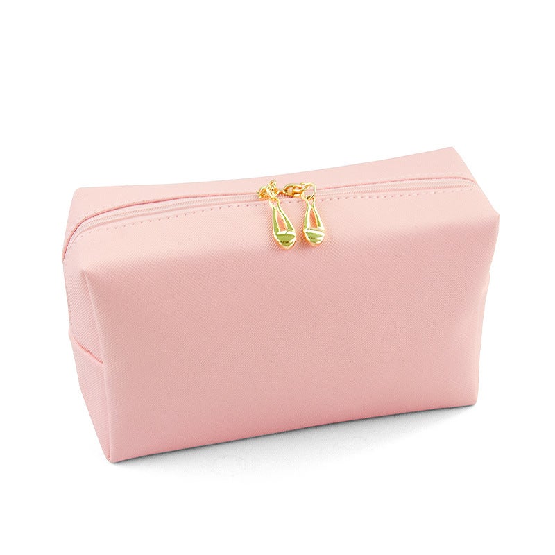 general Portable PU Waterproof Makeup Bag for Travel and Daily Use - Image 1