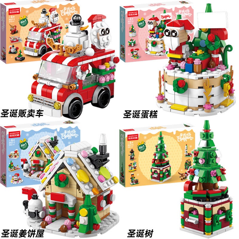 Compatible With Lego Santa Claus Building Blocks Toys, Christmas Tree, Holiday Gifts, Children'S Educational Assembling Toys For Boys And Girls - Image 5