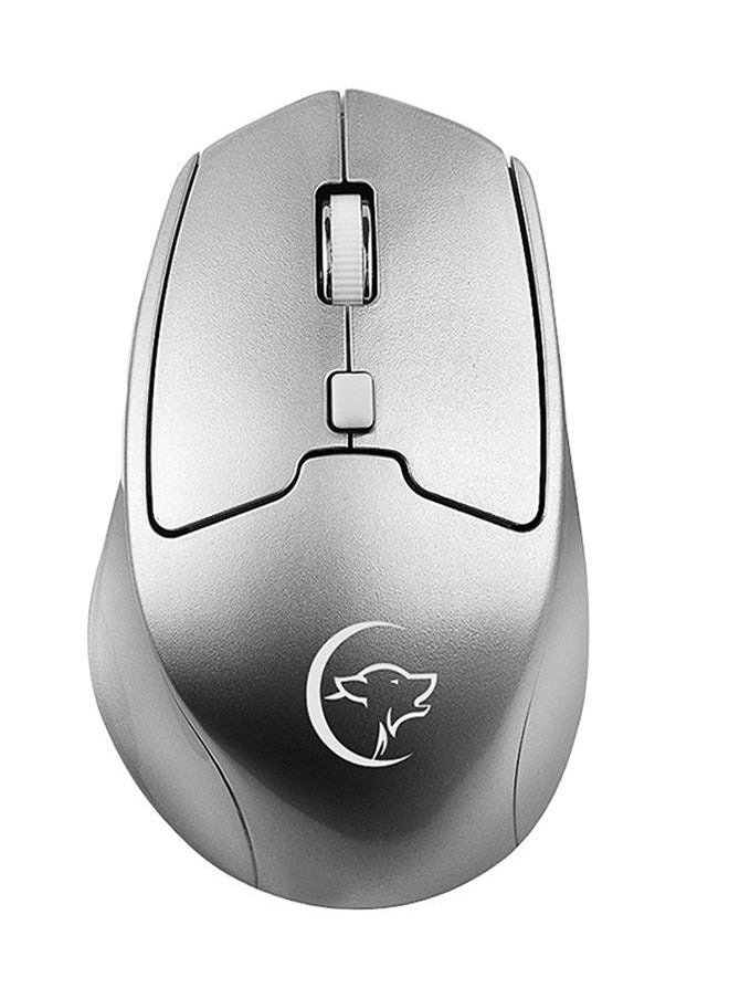 NIBEMINENT G823 2.4 GHz Wireless Dual Mode Optical Mice Silver  - Image 1